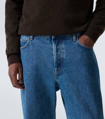 Morton straight jeans in blue - The Row | Mytheresa