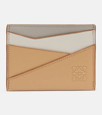Kartenetui Puzzle aus Leder  | Loewe