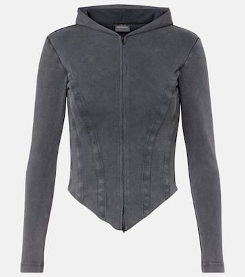 Kapuzenjacke aus Baumwoll-Jersey | Balenciaga