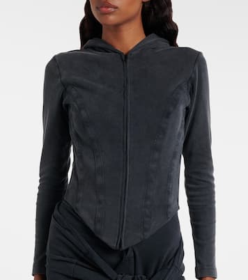 Kapuzenjacke aus Baumwoll-Jersey | Balenciaga