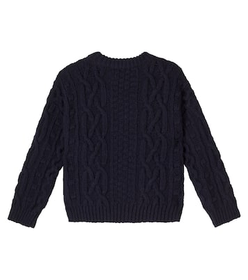 Maria cable-knit wool-blend sweater | The New Society