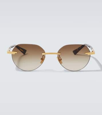 Lunettes de soleil Glasant rondes  | Bottega Veneta