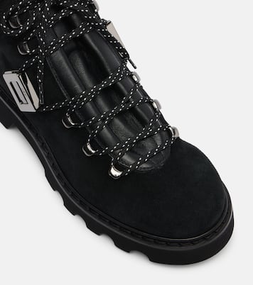 Schnürstiefel Viv' Rangers aus Veloursleder | Roger Vivier