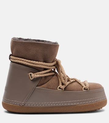 Schneestiefel Classic aus Leder und Veloursleder | Inuikii