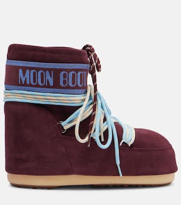 Schneestiefel Icon Low aus Veloursleder | Moon Boot