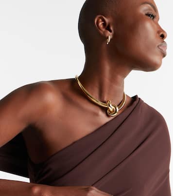 Legacy Knot 18kt gold choker | Engelbert