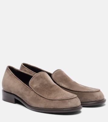 Miles suede loafers | Khaite