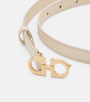 Gancini leather belt | Ferragamo
