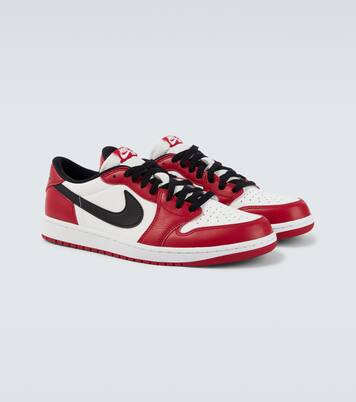Air Jordan 1 Low leather sneakers | Nike
