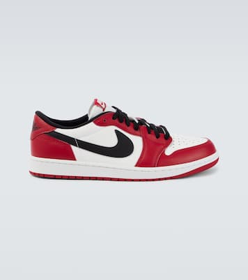 Air Jordan 1 Low leather sneakers | Nike