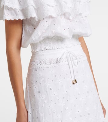 Alessia 코튼 맥시 스커트 | Melissa Odabash