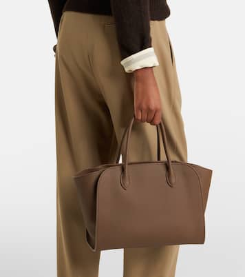 Marlo 12 leather tote bag | The Row