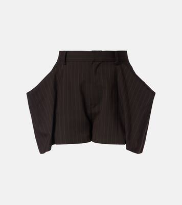 Striped Bermuda shorts | Sacai