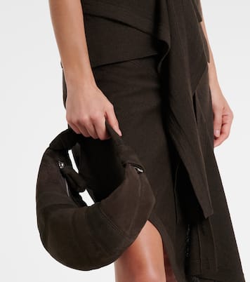 Fortune Croissant Mini leather shoulder bag | Lemaire