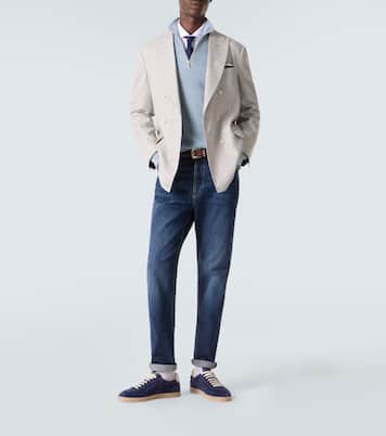 Ribbed-knit cotton sweater | Brunello Cucinelli