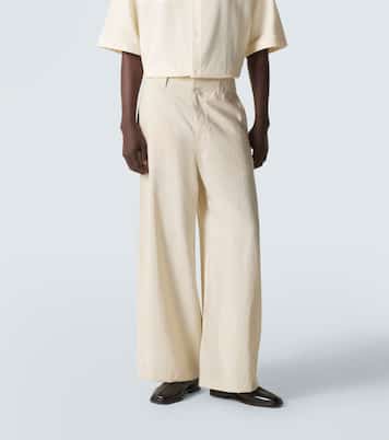 Silk-blend wide-leg pants | Lemaire