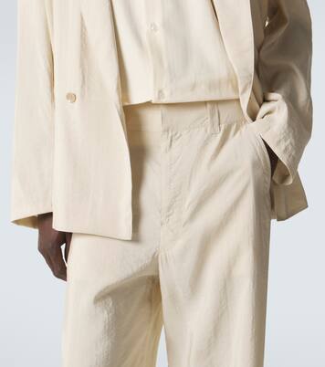 Silk-blend wide-leg pants | Lemaire