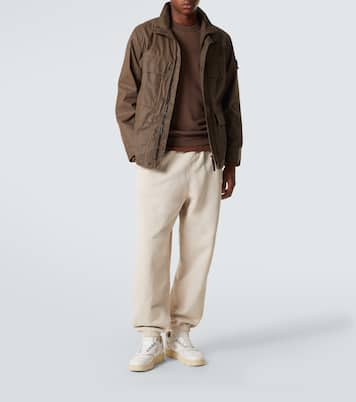 Compass cotton fleece sweatshirt | Stone Island