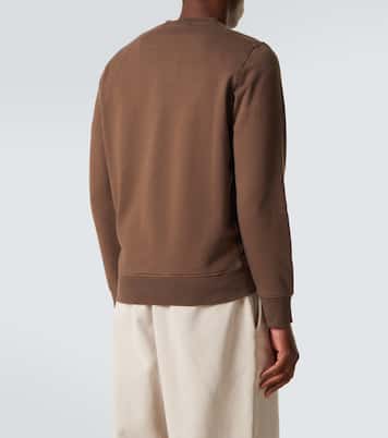 Compass cotton fleece sweatshirt | Stone Island