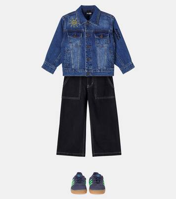 Honore patch-appliqué denim jacket | Molo