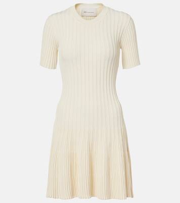Ribbed-knit minidress | Ami Paris