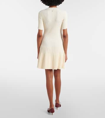 Ribbed-knit minidress | Ami Paris