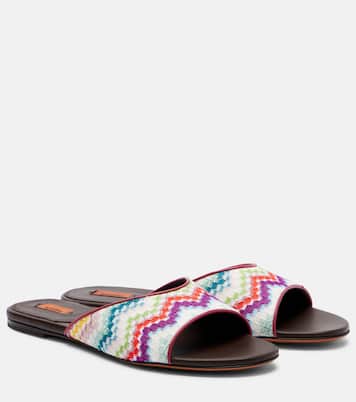 Liza Zigzag mules | Missoni
