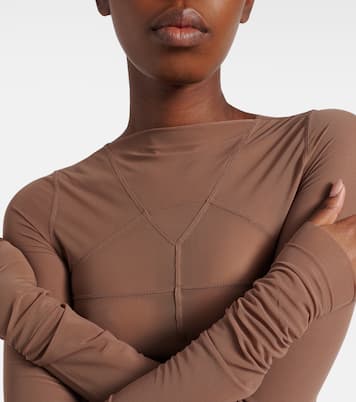 Temple sheer tulle top | Rick Owens