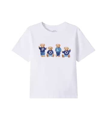 Polo Bear printed cotton T-shirt | Polo Ralph Lauren Kids