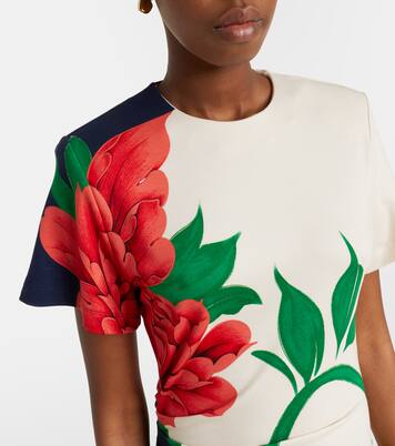 Lela floral jersey maxi dress | La DoubleJ