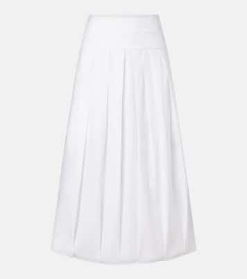 White Label Nessa cotton-blend maxi skirt | Proenza Schouler