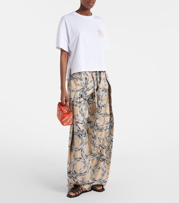 Paula's Ibiza Anagram cotton T-shirt | Loewe