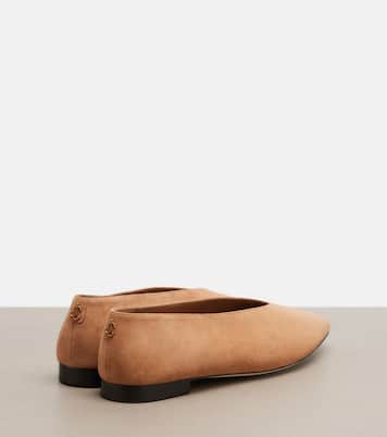 Margot suede ballet flats | Jimmy Choo