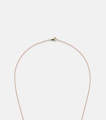 Pendentif L'océan 9kt gold necklace with turquoise, diamonds, and gemstones | Yvonne Léon
