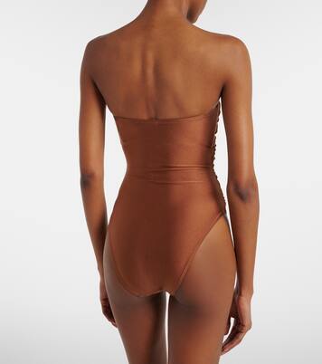 Maillot de bain à découpes et nœud | Zimmermann