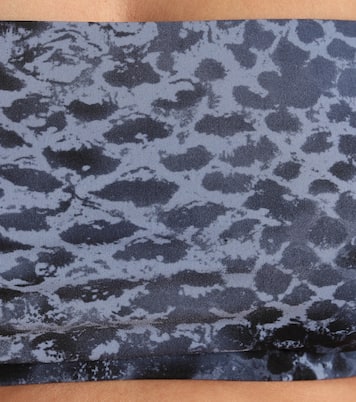 Haut de bikini bandeau Bree imprimé | Karla Colletto