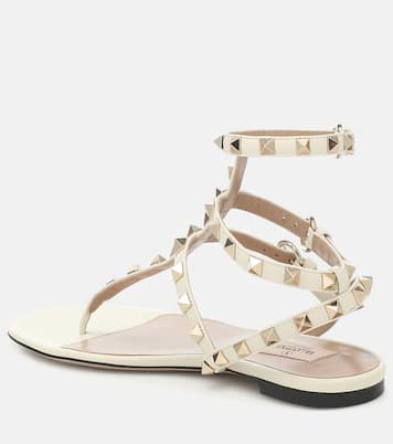 Sandalen Rockstud aus Leder | Valentino Garavani