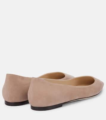 Romy suede ballet flats | Jimmy Choo