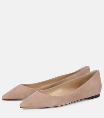 Romy suede ballet flats | Jimmy Choo