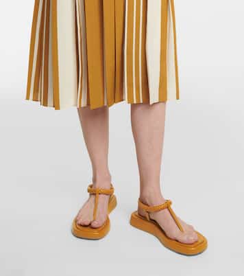 GIA/RHW Zehensandalen Rosie 03 aus Leder | Gia Borghini