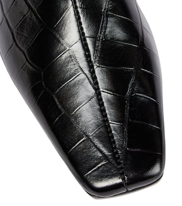 Overknee-Stiefel aus Leder | Toteme