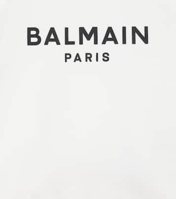 Sweat-shirt en coton à logo | Balmain Kids