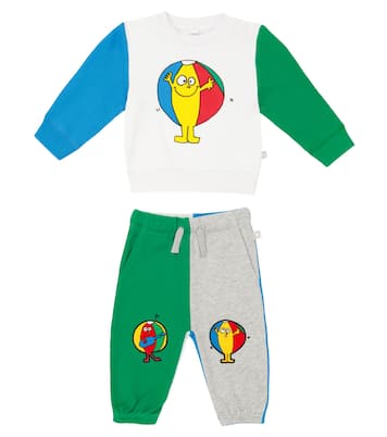 Baby sweatshirt and sweatpants set | Stella McCartney Kids