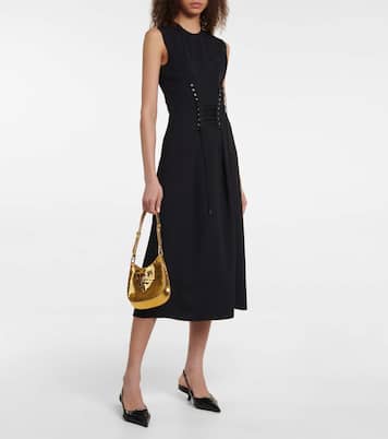 Borsa Cleo Medium con paillettes | Prada