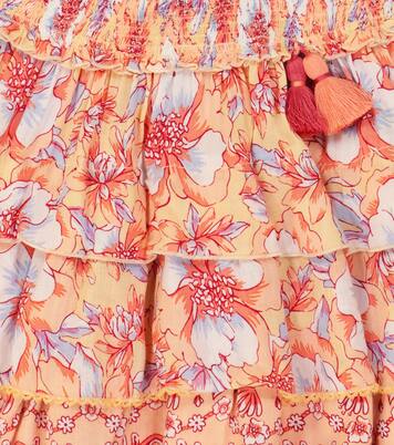 Mini-jupe Ariel à fleurs | Poupette St Barth Kids
