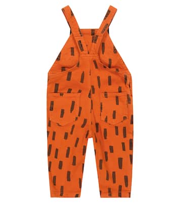 Baby printed denim overalls | Stella McCartney Kids
