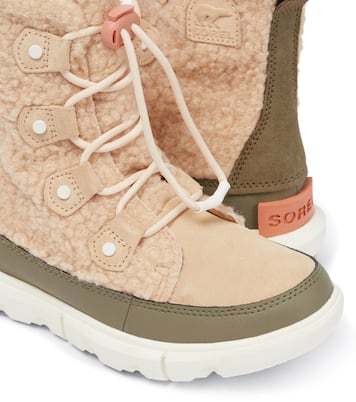 Explorer lace-up suede boots | Sorel Kids