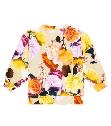 Sweat-shirt Monti en coton à fleurs | Molo