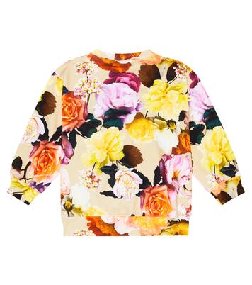 Sweat-shirt Monti en coton à fleurs | Molo