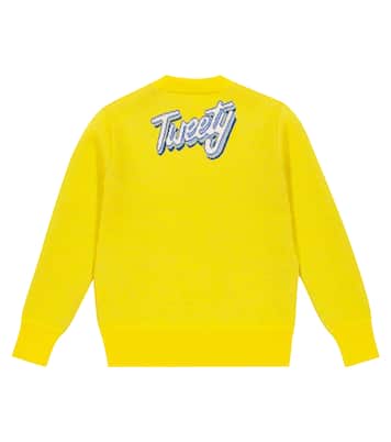x Looney Tunes – Pull Tweety en laine vierge | Alanui Kids